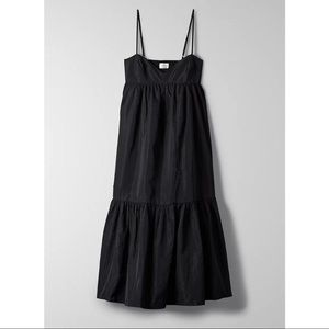 Aritzia Wilfred Parable Dress in Black Size S